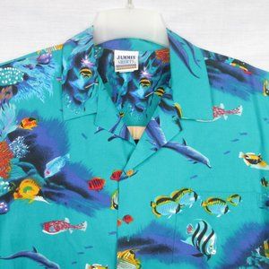 JAMMIN SHIRTS Hawaiian Fish Shirt XL